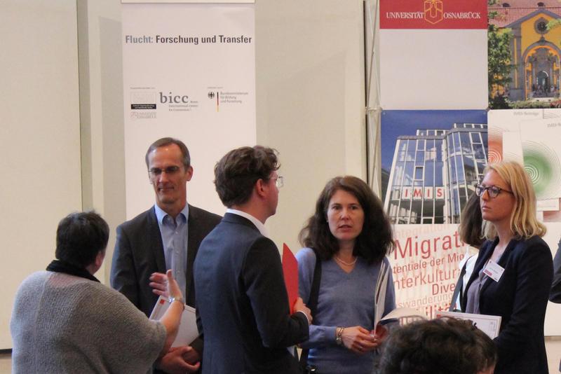 Die wissenschaftliche Vernetzung zu fördern ist - wie hier bei der Flüchtlingsforschungskonferenz 2016 in Osnabrück - ein Kernanliegen des Projekts Flucht: Forschung und Transfer