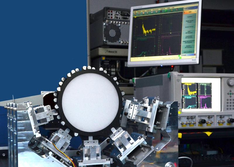 Testaufbau für die Axion-Photon-Umwandlung am Max-Planck-Institut für Physik 