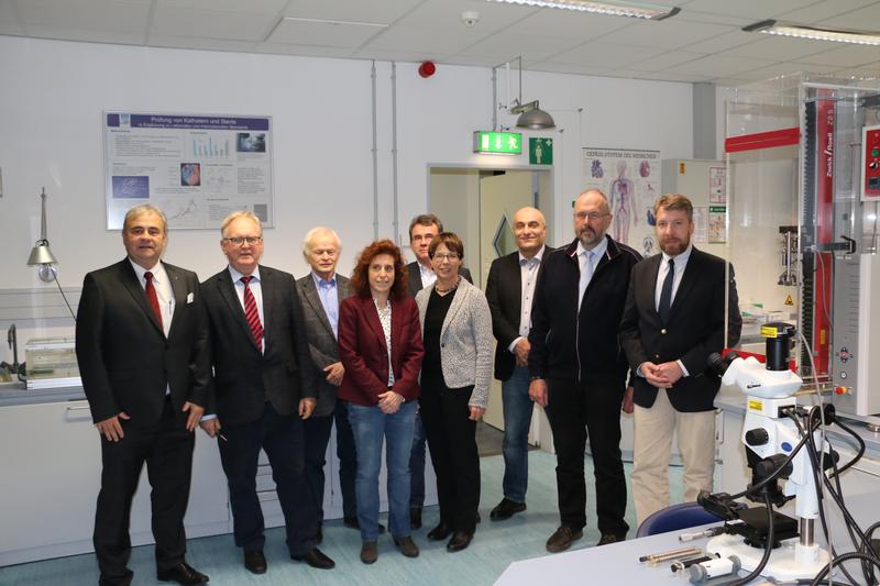 Forschungsteam bei einem Arbeitstreffen in Warnemünde