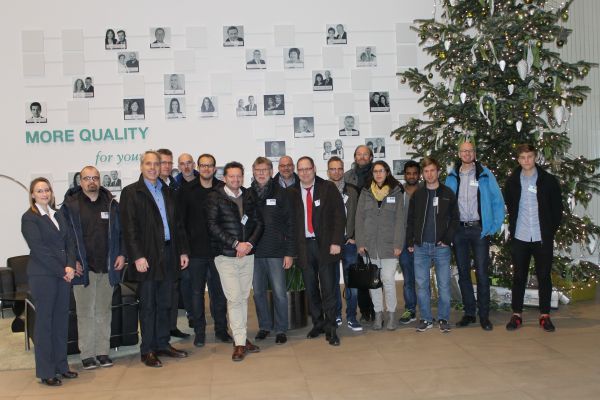 Hinter die Kulissen geblickt: Die Teilnehmer des Logistik-Clubs zu Besuch bei LR Health & Beauty Systems in Ahlen