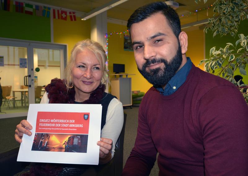 Fazel Nasry entwickelte die App als Studienarbeit. Dafür hat er mit dem Fachsprachenzentrum unter der Leitung von Dr. Susanne Hecht zusammengearbeitet. 