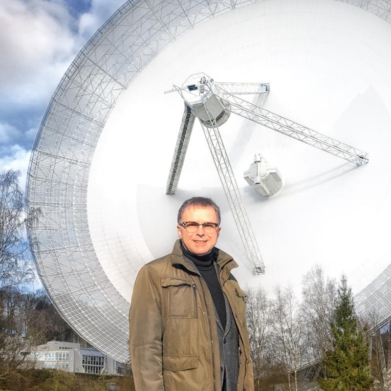 Prof. Anton Zensus from the MPI for Radio Astronomy is proud that the coordination team of RadioNet is hosted in Bonn. 
