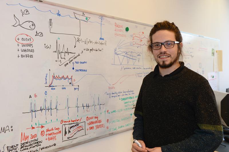 Meeressäuger durch passiv-akustisches Monitoring erkennen: Carlos de Obaldía forscht dazu an der Helmut-Schmidt-Universität.