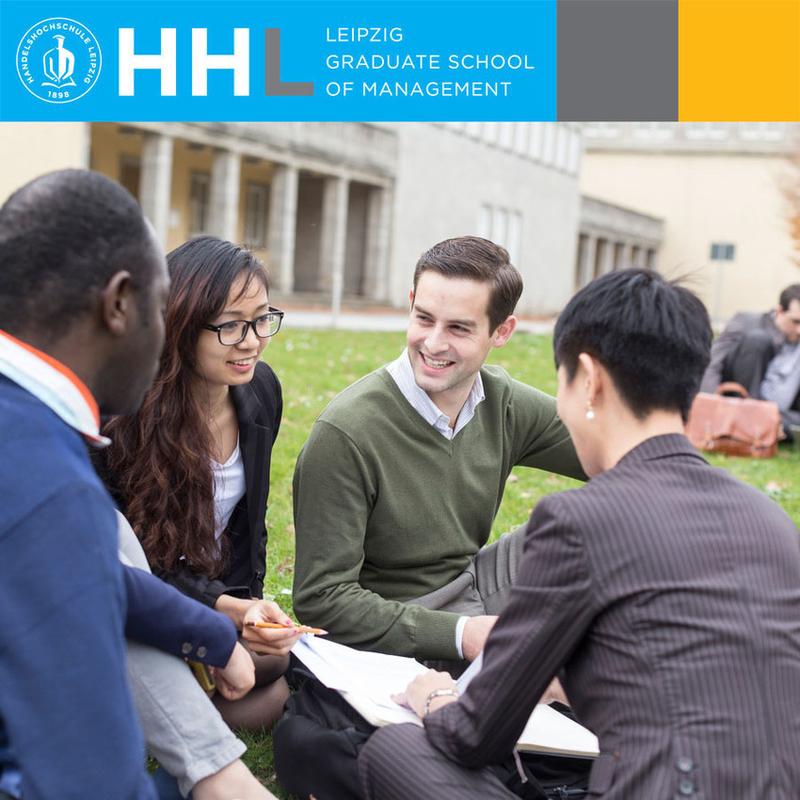Students at HHL Leipzig Graduate School of Management, one of Germany's most international universities. Photo credits: HHL.