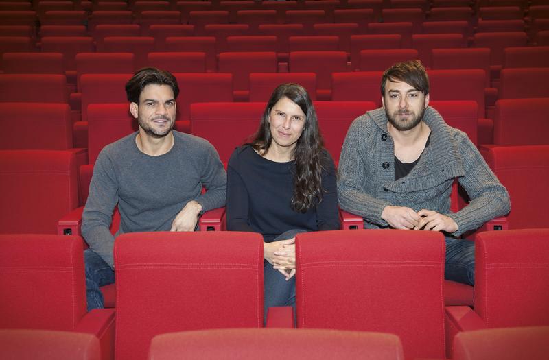 Das Forschungsteam der Diversitats-Studie zur Berlinale (v.l.n.r.): Konrad Schreiber, Tanja C. Krainhöfer, Dr. Thomas Wiedemann