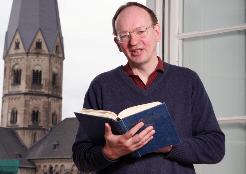 Gerd Faltings erhält die Cantor-Medaille der Deutschen Mathematiker-Vereinigung (DMV) 2017