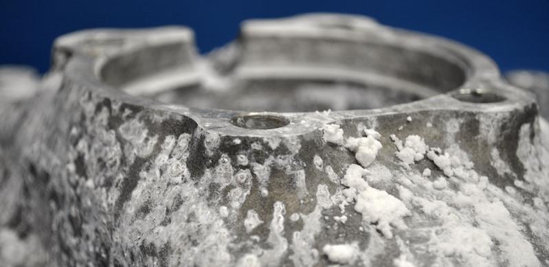Corrosion can have a major effect on the behavior of components.