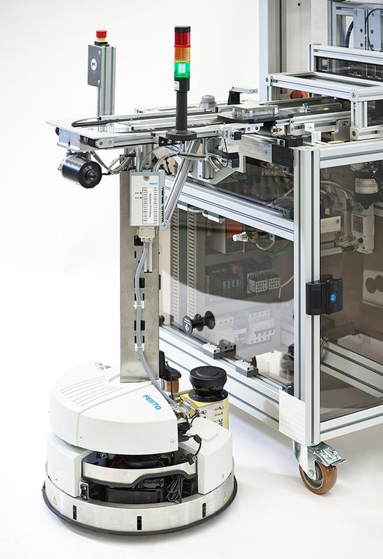 Durch den Einsatz des flexiblen Transportsystems kann das Produkt nun auf verschiedene Weisen hergestellt werden. 