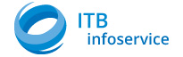Logo des ITB infoservice. Das Logo kann für Zwecke der Verlinkung auf ITB-Ausgaben frei verwendet werden.