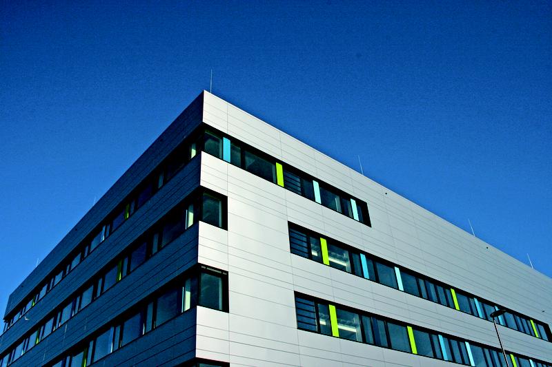 Fassadenansicht des Zentrums für Pharmaverfahrenstechnik