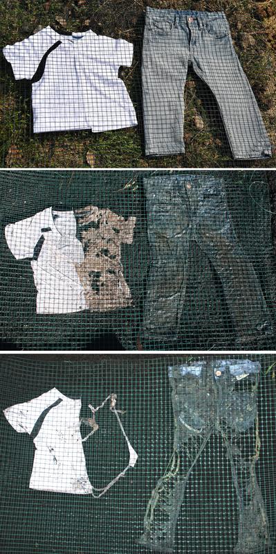 Biodegradation von Textilien