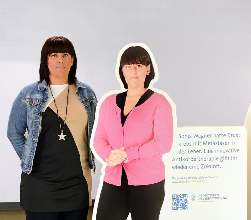 Sonja Wagner, Patientin am Brustzentrum des LMU-Klinikums