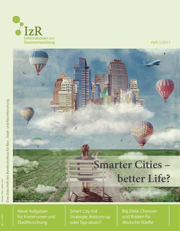 Das Cover der neu gestalteten Fachzeitschrift "Informationen zur Raumentwicklung"