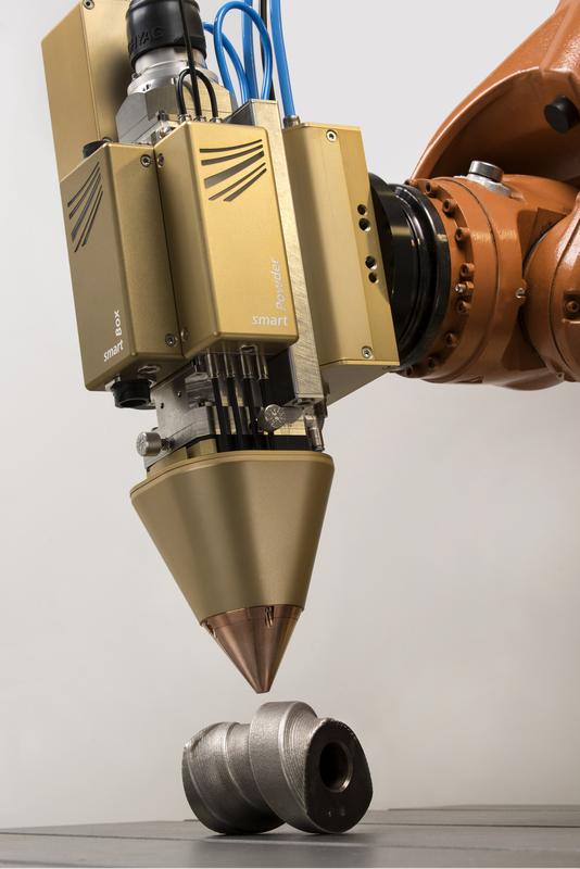 Laser-Bearbeitungskopf des Fraunhofer IWS Dresden für das Zeitalter von Industrie 4.0 