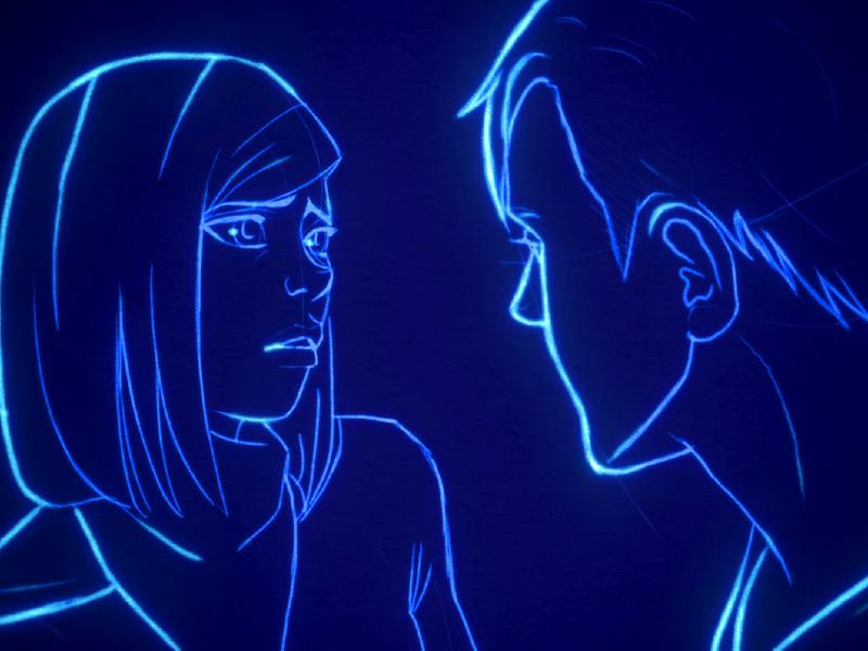 Screenshot aus dem Animationsfilm "Kintsukuroi" 