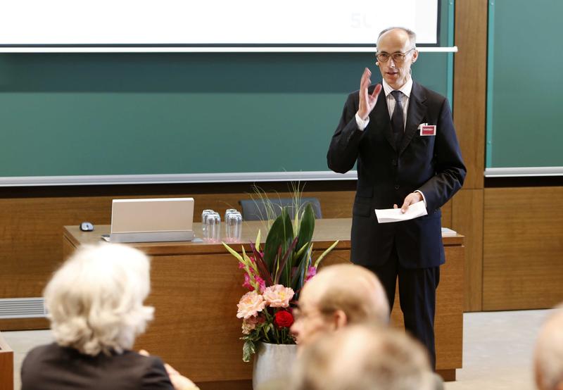 Rudolf Repgen bei der Eröffnungsfeier des IESE Campus München im Juni 2015 