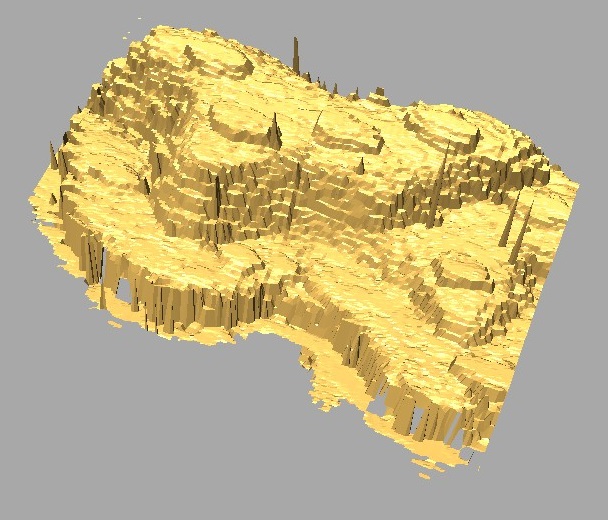 3D-Rekonstruktion eines Messobjekts.