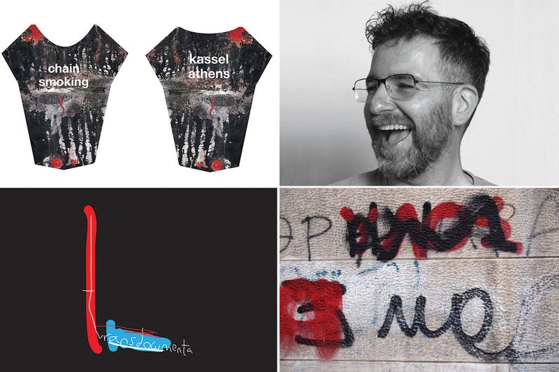 Niko Mainaris, Design-Absolvent der Hochschule Reutlingen, hat die Shirts zur internationalen Kunstausstellung documenta 14 in Athen und Kassel gestaltet. 