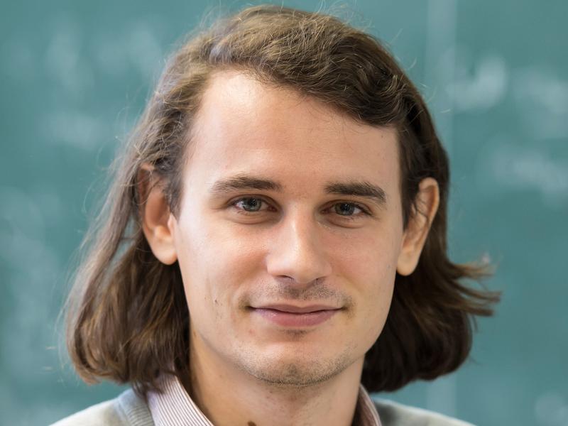 Prof. Dr. Peter Scholze from the Hausdorff Center for Mathematics at the University of Bonn. 