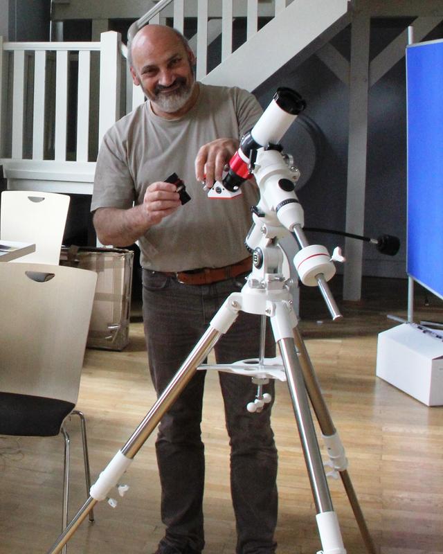 Der Himmels-Fotograf Gernot Meiser hält zur Fortbildung Astronomie einen öffentlichen Vortrag.