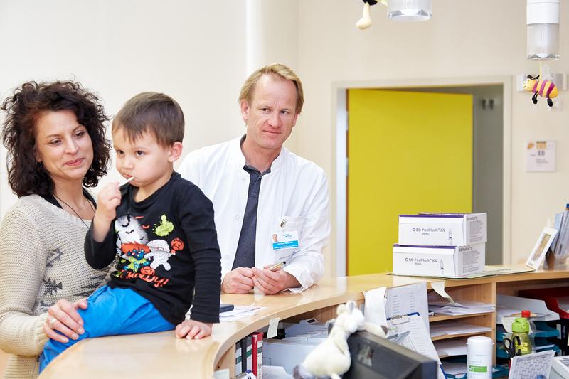 Auch auf die individuelle Versorgung von Kindern und Jugendlichen ist das GZR eingerichtet.