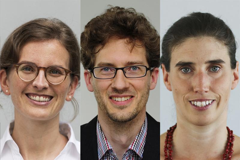 Von links: Anna Rosen, Tim Krieger, Alexandra Haag. 