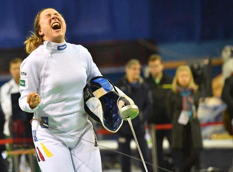 Nicht minder als hier über einen Sieg bei den U23-Europameisterschaften 2017 in Minsk freut sich Anna Hornischer darauf ...