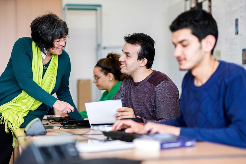 Zur Nachahmung empfohlen: Wegen ihrer Kurs- und Begleitungsangebote für Geflüchtete gilt die Hochschule Osnabrück als ein Vorbild für andere europäische Hochschulen.