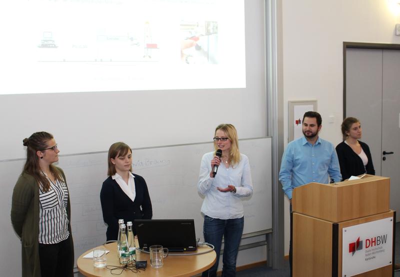 Studierende des Wirtschaftsingenieurwesens präsentieren ihre Projekte 