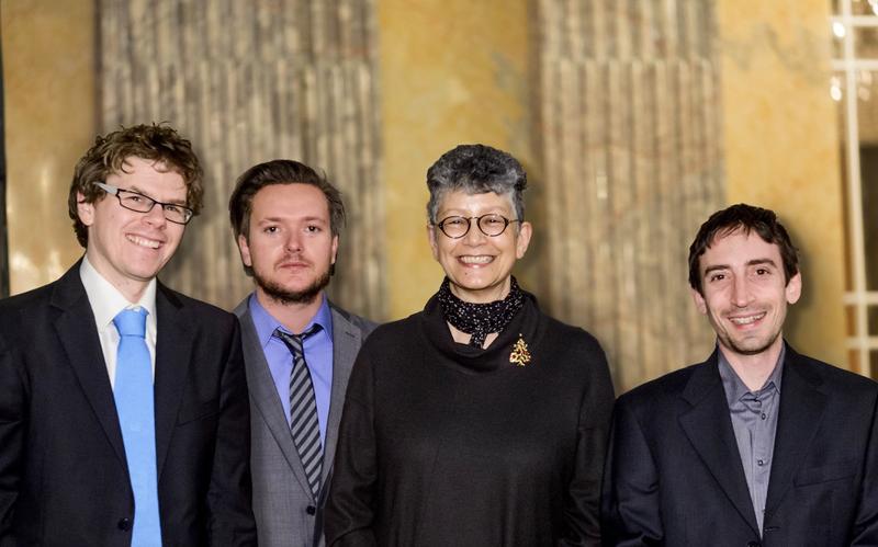 Die Autoren der Studie Quanah Hudson, Daniel Andergassen, Denise Barlow und Florian Pauler (v.l.n.r.)