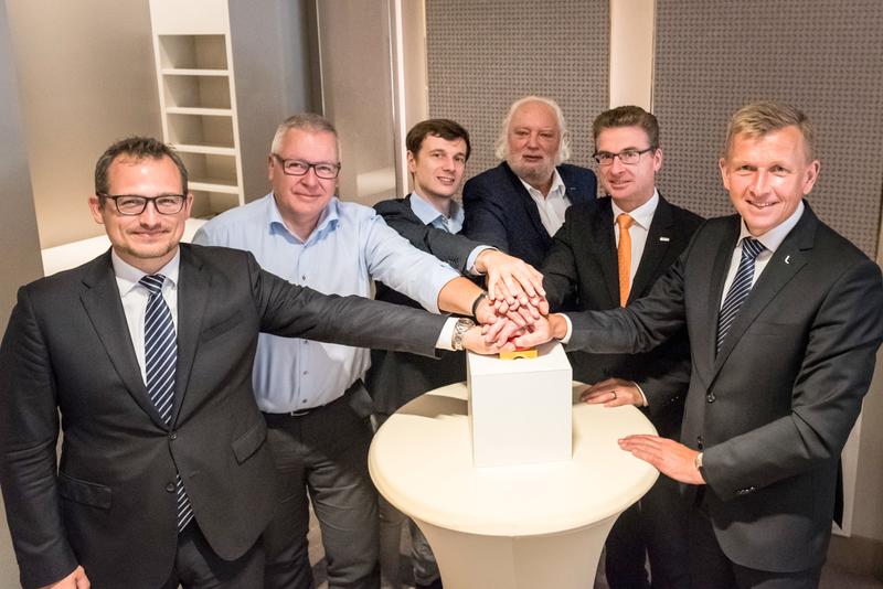 Digital Hub Initiative Leipzig: Strategische Partner arbeiten an der Infrastruktur der Zukunft. Fotoquelle: Eric Kemnitz.