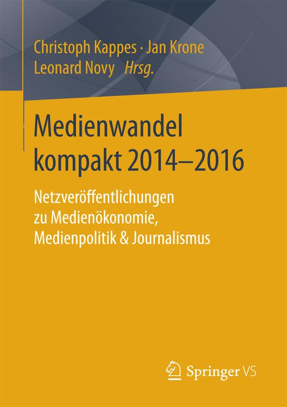 Buchcover Medienwandel kompakt