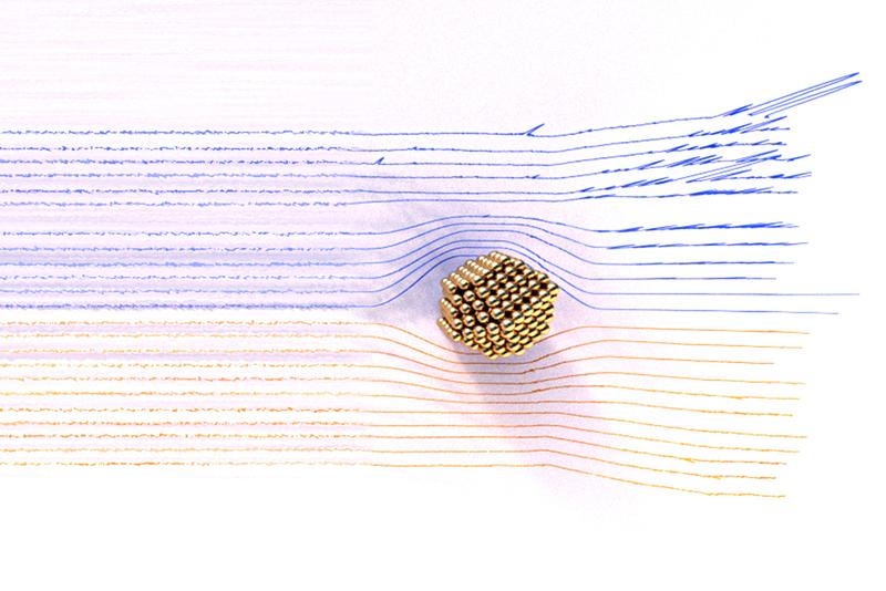 The analysis of the tunneling currents of a scanning tunneling microscope reveal the active sites on the catalyst surface.