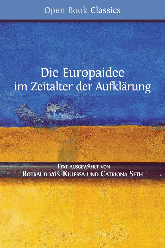 Cover "Die Europaidee im Zeitalter der Aufklärung"