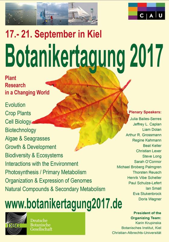 Die Botaniker-Tagung findet vom 17. - 21. September an der Uni Kiel statt. 