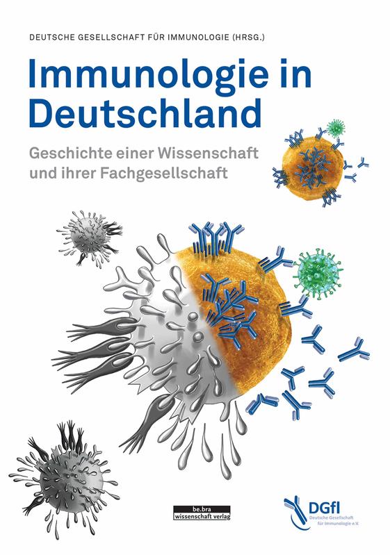 Titelansicht der DGfI-Festschrift „Immunologie in Deutschland - Geschichte einer Wissenschaft und ihrer Fachgesellschaft"