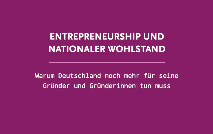 Entrepreneurship-Studie