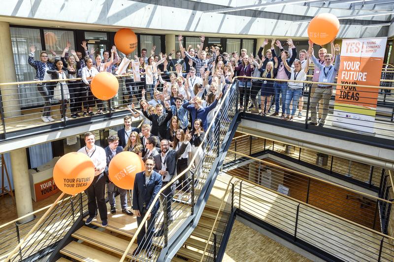 Schülerteams beim YES!_Vorentscheid in Kiel