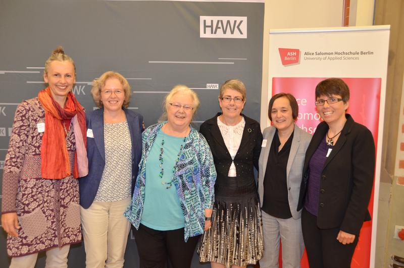 Occupational Science Konferenz erstmalig auf europäischen Festland (v.l.n.r.) Prof. Dr. Ulrike Marotzki, Dr. Sandra Schiller, Dr. Ruth Zemke, Dr. Anne Roberts, Prof. Dr. Debbie L