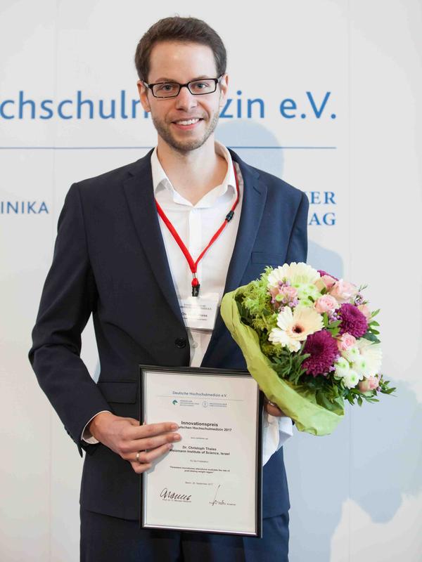 Preisträger Dr. Christoph Thaiss 