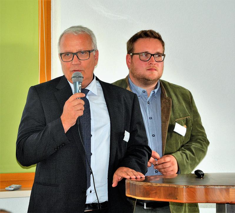 5 Jahre HIZ Holzimpulszentrum Prof. Matthias Zscheile und Christian Schiffner