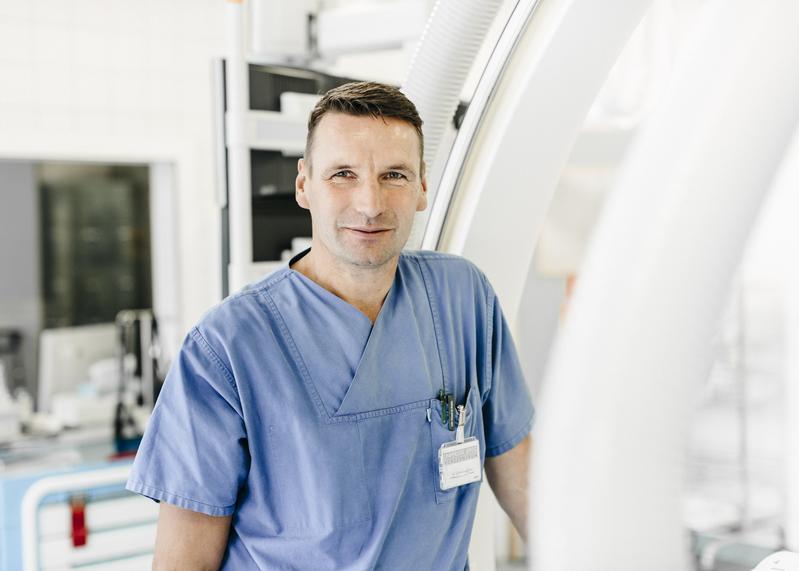 Prof. Dr. Holger Thiele, Direktor der Universitätsklinik für Kardiologie - HELIOS Stiftungsprofessur am Herzzentrum Leipzig 