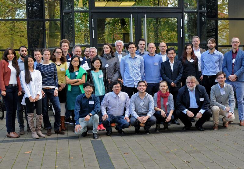 Teilnehmer des Internationalen „WaKap“-Workshops an der Hochschule Karlsruhe mit Projektkoordinator Prof. Dr. Jan Hoinkis (mittlere Reihe, 8. v. r.) 