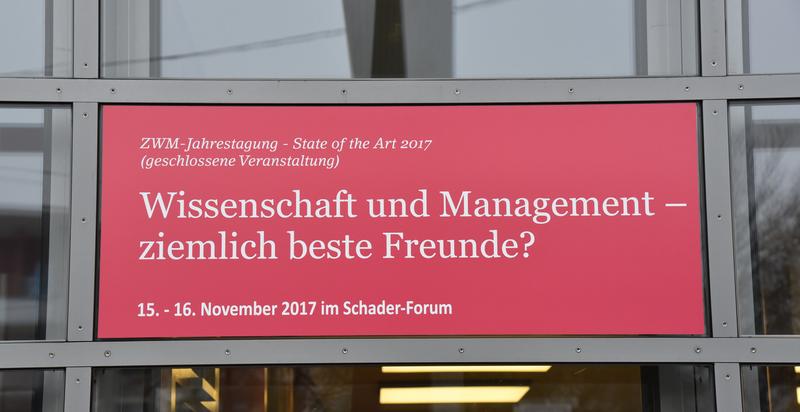 Wissenschaft und Management - ziemlich beste Freunde? ZWM-Jahrestagung 2017