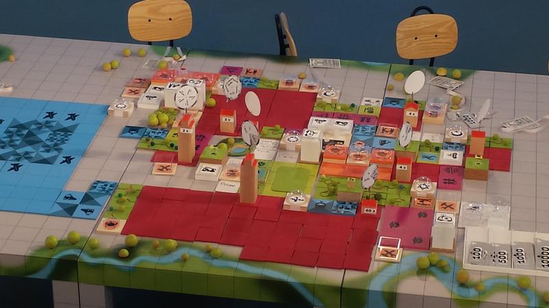 Viel Platz zum Spielen und Erholen, aber auch mit einem Flughafen, der der Wirtschaft nützt: Sie sieht die Stadt der Nachwuchs-Stadträte vom Kinderkanal aus.