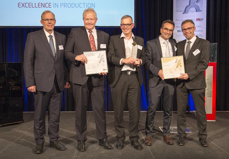 Gesamtsieger im Wettbewerb »Excellence in Production« und damit Werkzeugbau des Jahres 2017: Festo Polymer GmbH