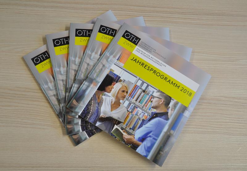 Das neue Weiterbildungsprogramm 2018 der OTH Regensburg ist erschienen. 