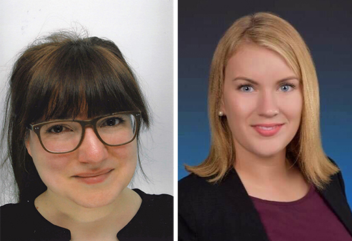 Preisträgerinnen Marlitt Frenz (links) und Christina Fitschen