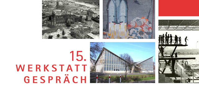 Key Visual des 15. Werkstattgesprächs zur Bau- und Planungsgeschichte der DDR
