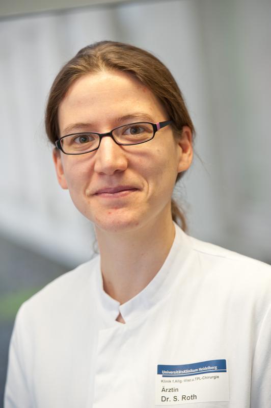 Dr. Dr. med. Susanne Roth, Chirurgische Universitätsklinik Heidelberg.